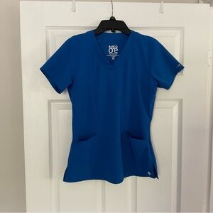 Barco Uniforms Women's Short Sleeve Blue Top